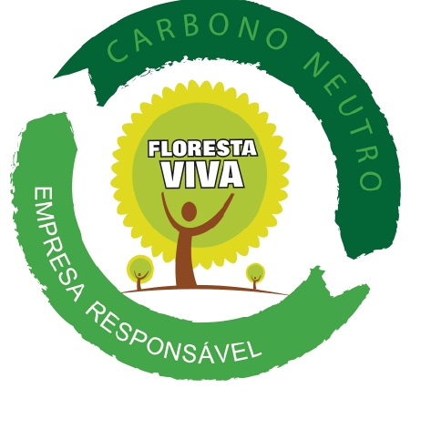 Selo de empresa responsável concedido pelo Instituto Ação Verde para empresas que neutralizam o carbono emitido em seus processos.